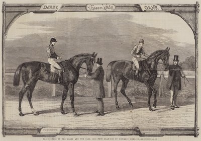 Os vencedores do Derby e dos Oaks, 1860 de Benjamin Herring