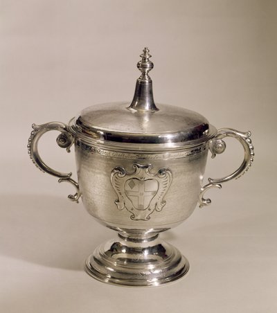 James II Steeple Cup, 1685 (prata) de Benjamin Pyne
