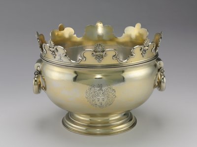 Monteith Punch Bowl, 1715-16 de Benjamin Pyne
