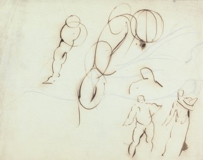 Estudos de figuras de Benjamin Robert Haydon