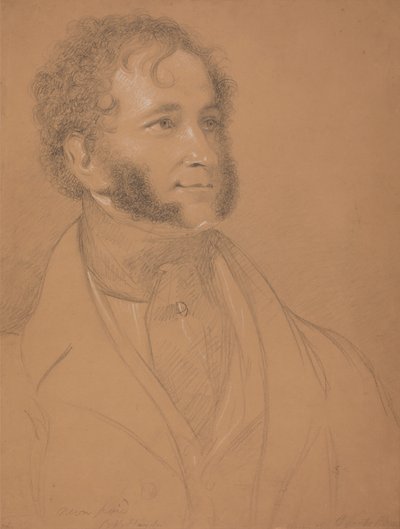 Retrato de um Cavalheiro (W. Winston?) de Benjamin Robert Haydon