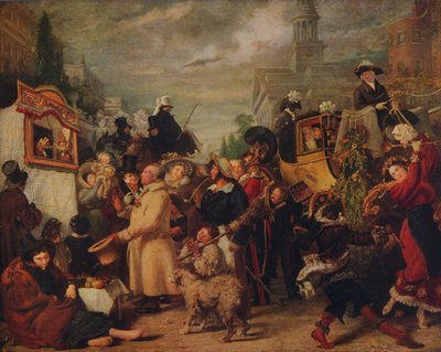 Punch or May Day, 1829, c1915 de Benjamin Robert Haydon