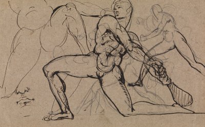 Estudo de um Nu Masculino de Benjamin Robert Haydon