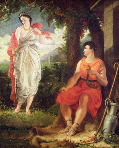 Vênus e Anquises de Benjamin Robert Haydon