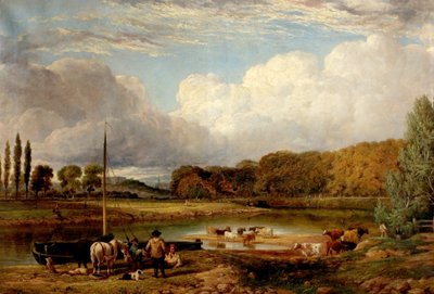 Veja em Wilford, Nottingham, c.1830 de Benjamin Shipman