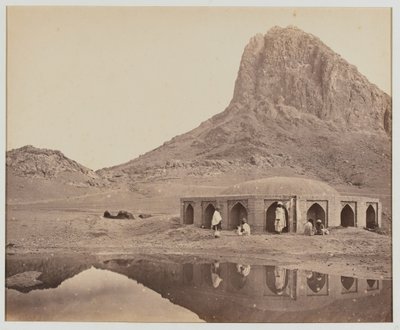 Baba Wali Kotal, mostrando a posição das armas de Ayaub [sic] de Benjamin Simpson