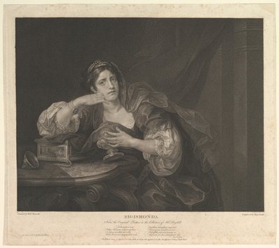 Sigismonda Sigismunda, 4 de junho de 1795. de Benjamin Smith