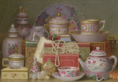 China Velha, 1879 (wc e lápis sobre papel) de Benjamin Walter Spiers