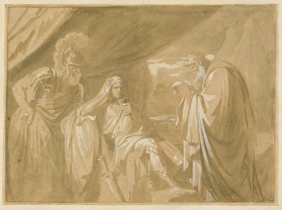 A confiança de Alexandre no seu médico Filipe de Benjamin West