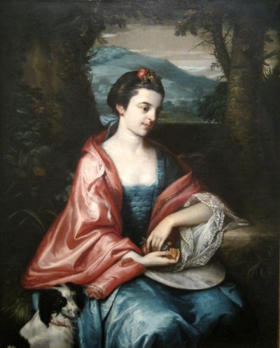 Ann Allen, mais tarde Sra. John Penn de Benjamin West