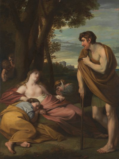 Cymon e Iphigenia de Benjamin West