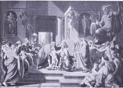 Aníbal jurando eminência eterna a Roma de Benjamin West