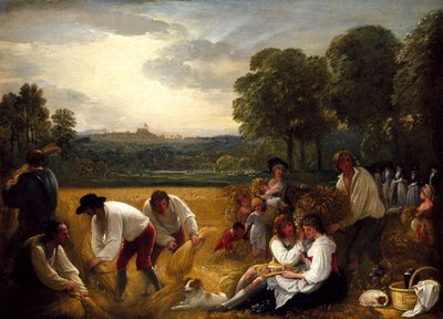 Colheita em Windsor por Benjamin West, PRA de Benjamin West