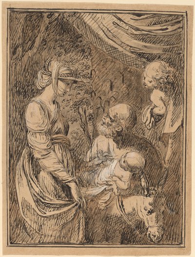 A fuga para o Egito de Benjamin West