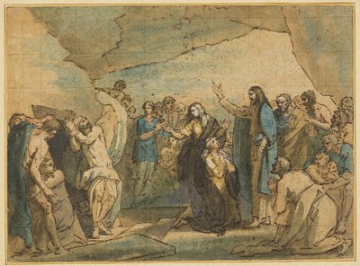 A Ressurreição de Lázaro de Benjamin West