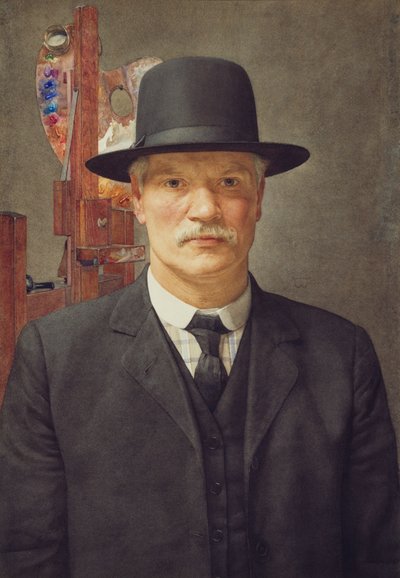 Auto-retrato, 1914-16 de Benjamin Williams