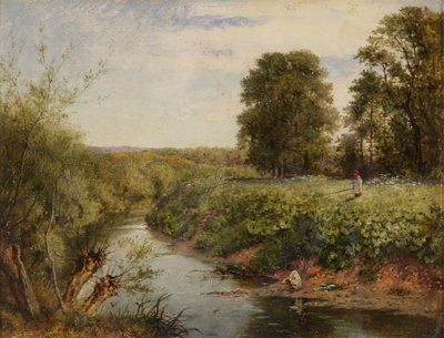 No Teme em Worcester, 1855 de Benjamin Williams Leader
