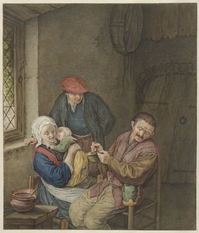 Família de agricultor no interior de Benjamin Wolff