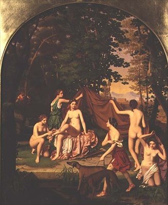 Diana e suas ninfas de Benno Friedrich Tormer