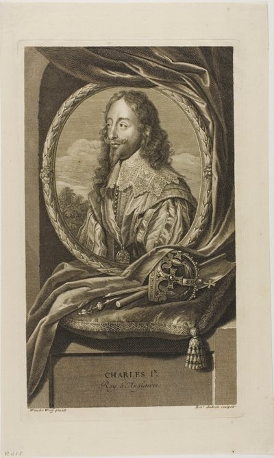 Carlos I, Rei de Inglaterra de Benoit Audran I