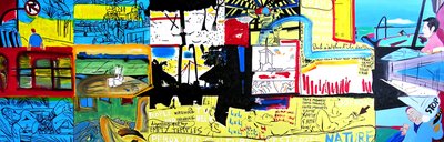 Bali já não é a ilha dos deuses, 2004 (óleo sobre tela) de Benoit Erwann Boucherot