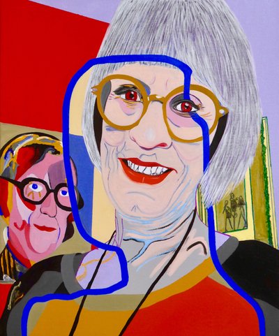 O navio dos tolos : Diane, 2020 (óleo sobre tela) de Benoit Erwann Boucherot