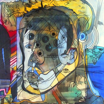 Pourrir, 2007 (óleo sobre tela) de Benoit Erwann Boucherot