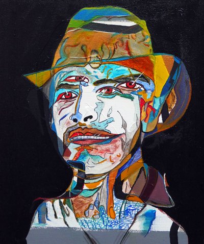 Surportrait : Marcos Alejandro Rosas Jassan, 2014 (óleo sobre tela) de Benoit Erwann Boucherot