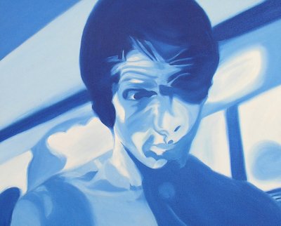 Surportrait : Sébastien, 2005 (óleo sobre tela) de Benoit Erwann Boucherot