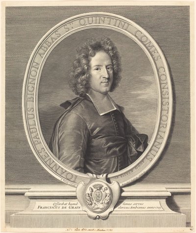J. P. Bignon de Benoît Audran I after Joseph Vivien
