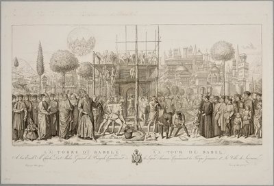 A Torre de Babel de Benozzo di Lese di Sandro (and followers) Gozzoli