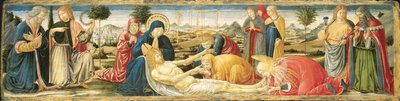 A Lamentação sobre o Cristo Morto de Benozzo di Lese di Sandro Gozzoli
