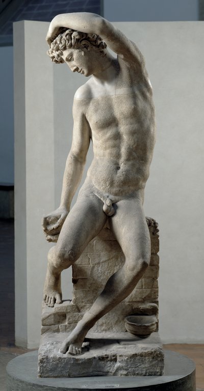 Narciso, 1548 (mármore) de Benvenuto Cellini
