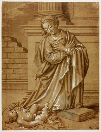 Madonna e criança de Benvenuto Tisi da Garofalo
