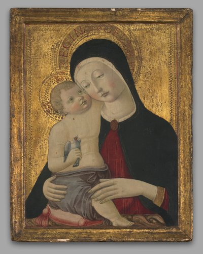 Virgem e Criança de Benvenuto di Giovanni