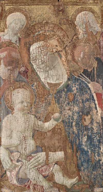 Virgem e Criança com os Santos Jerónimo e Pedro(?) e Anjos de Benvenuto di Giovanni