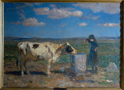 Meio-dia nos Altos Planos (pintura) de Beppe Ciardi