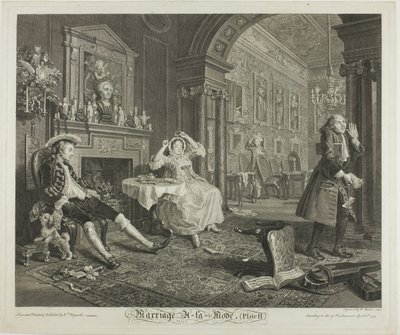 Placa Dois, de Casamento à la Mode de Bernard Baron