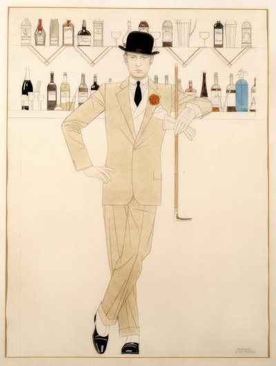 Auto-retrato de Bernard Boutet de Monvel