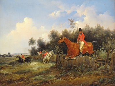 Cena de caça de Bernard Edouard Swebach