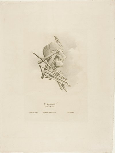 O Carpinteiro, de Arts et Métiers de Bernard Gaillot