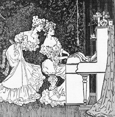 The Pianola, anúncio de The Graphic, 19 de julho de 1902 de Bernard Higham