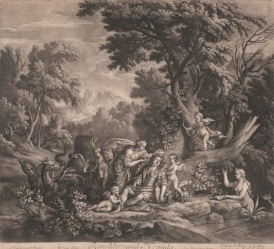 Renoldo e Armida de Bernard Lens