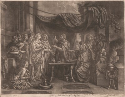 O Casamento de Moisés de Bernard Lens