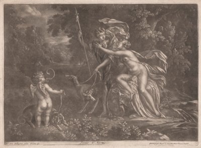 Vénus e Adónis de Bernard Lens