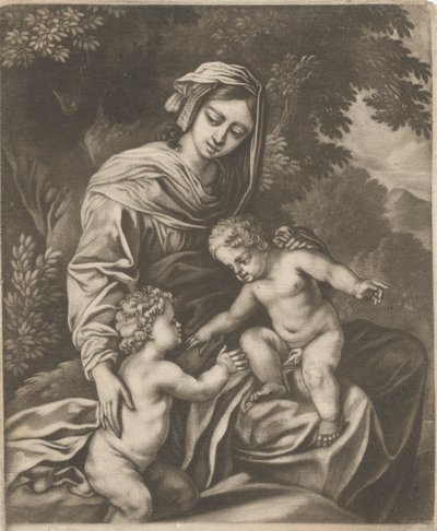 Virgem, Criança e São João de Bernard Lens