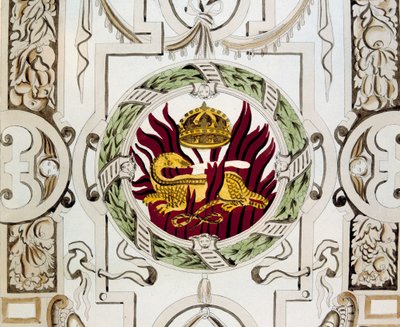 Salamandre (distintivo de François I) por Bernard Palissy de Bernard Palissy