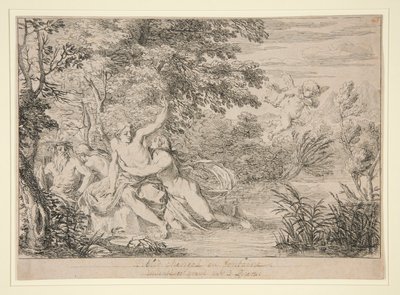 Biblis transformado em fonte de Bernard Picart
