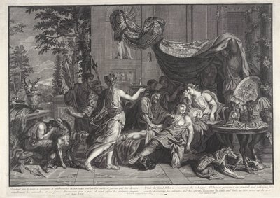Morte de Meleagro História de Meleager (título da série) de Bernard Picart