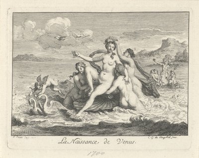 Nascimento de Vénus
La Naissance de Venus (título sobre o objecto) de Bernard Picart